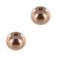 Stainless steel Bead 5mm Rosé gold